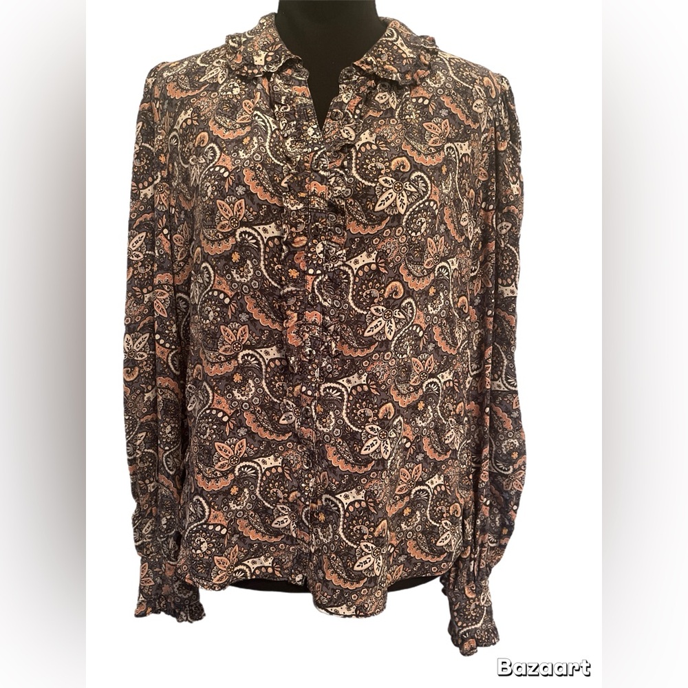 Ulla Johnson Phillia Paisley Blouse